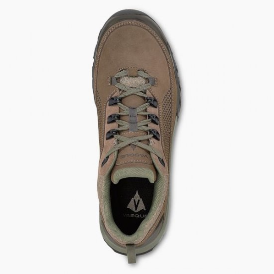 VASQUE | MEN'S TALUS XT LOW HIKING SHOE IN BROWN/GREEN - Click Image to Close