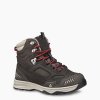 VASQUE | KID'S WATERPROOF HIKING BOOT IN GRAY/TEAL BROWN OLIVE/BOSSA NOVA