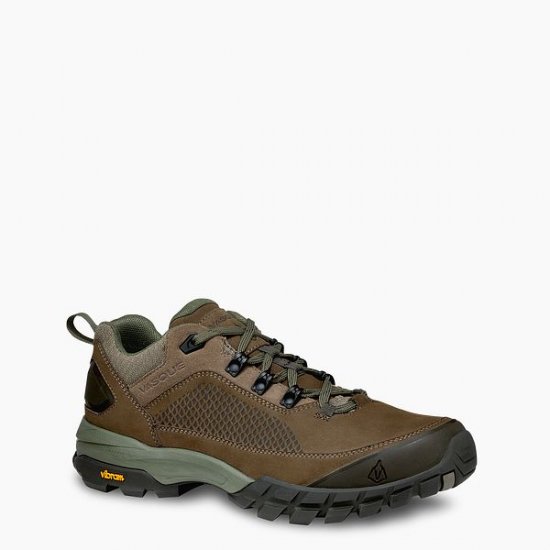 VASQUE | MEN'S TALUS XT LOW HIKING SHOE IN BROWN/GREEN - Click Image to Close