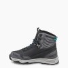 VASQUE | KID'S WATERPROOF HIKING BOOT IN GRAY/TEAL MAGNET/BALTIC