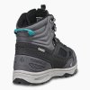 VASQUE | KID'S WATERPROOF HIKING BOOT IN GRAY/TEAL MAGNET/BALTIC