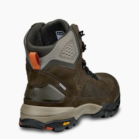 VASQUE | MEN'S TALUS XT GTX WATERPROOF HIKING BOOT IN BROWN/ORANGE - Click Image to Close