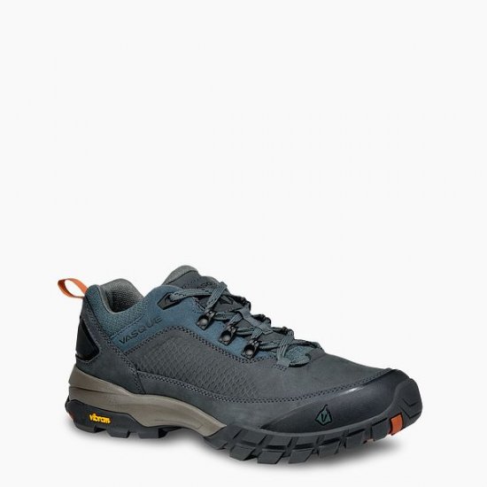 VASQUE | MEN'S TALUS XT LOW HIKING SHOE IN GRAY/ORANGE - Click Image to Close