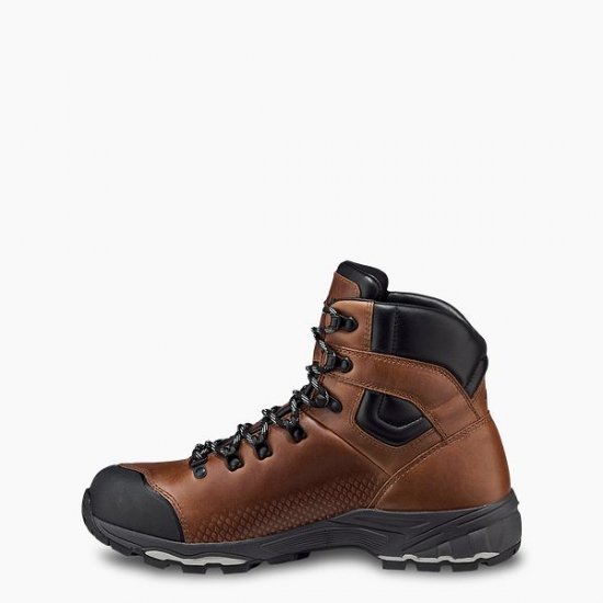 VASQUE | MEN'S ST. ELIAS FG GTX WATERPROOF HIKING BOOT IN BROWN - Click Image to Close