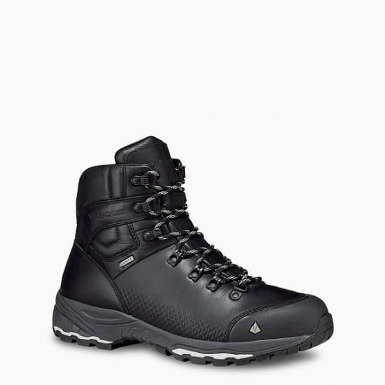 VASQUE | MEN'S ST. ELIAS FG GTX WATERPROOF HIKING BOOT IN BLACK - Click Image to Close