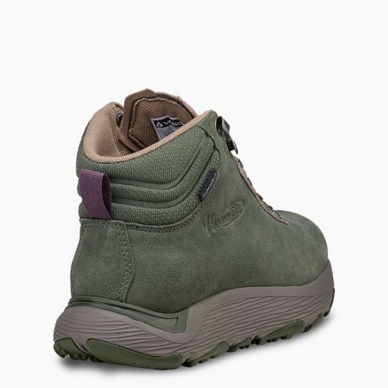 VASQUE | WOMEN'S SUNSETTER NTX WATERPROOF HIKING BOOT IN GREEN - Click Image to Close