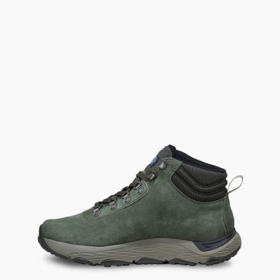 VASQUE | MEN'S SUNSETTER NTX WATERPROOF HIKING BOOT IN GREEN - Click Image to Close