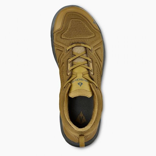 VASQUE | MEN'S SATORU TRAIL LT LOW LIGHTWEIGHT HIKING SHOE IN GOLD - Click Image to Close