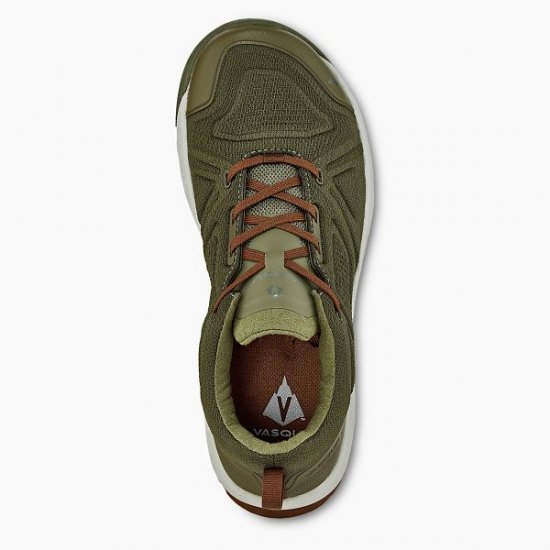 VASQUE | WOMEN'S SATORU TRAIL LT LOW LIGHTWEIGHT HIKING SHOE IN GREEN - Click Image to Close