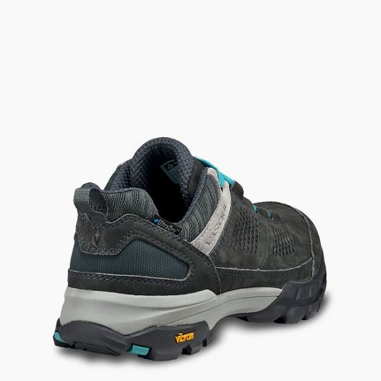 VASQUE | WOMEN'S TALUS AT LOW ULTRADRY WATERPROOF HIKING SHOE IN GRAY/TEAL - Click Image to Close