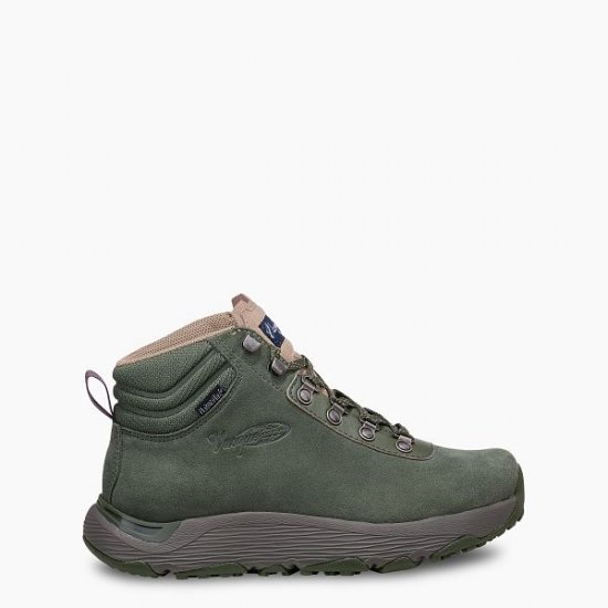 VASQUE | WOMEN'S SUNSETTER NTX WATERPROOF HIKING BOOT IN GREEN - Click Image to Close